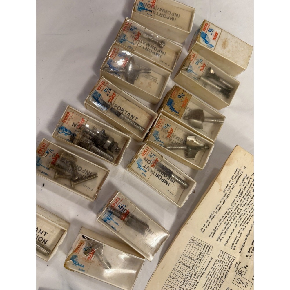 Skil 295 Router 22,500 RPM 5.5 AMPS Tested Lot Of 20+ Router Bits Metal Case - Picture 15 of 15